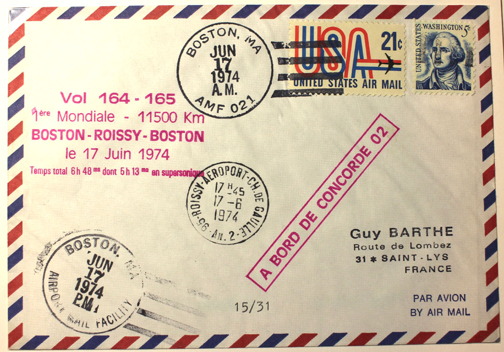 Espace Concorde et 1 à thème timbre idéal pour la collecte Mint NH timbres de lespace pour les collectionneurs excellent état